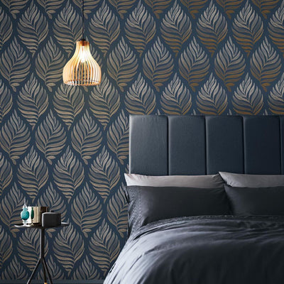 product image for Botanica Midnight Wallpaper from the Exclusives Collection by Graham & Brown 20
