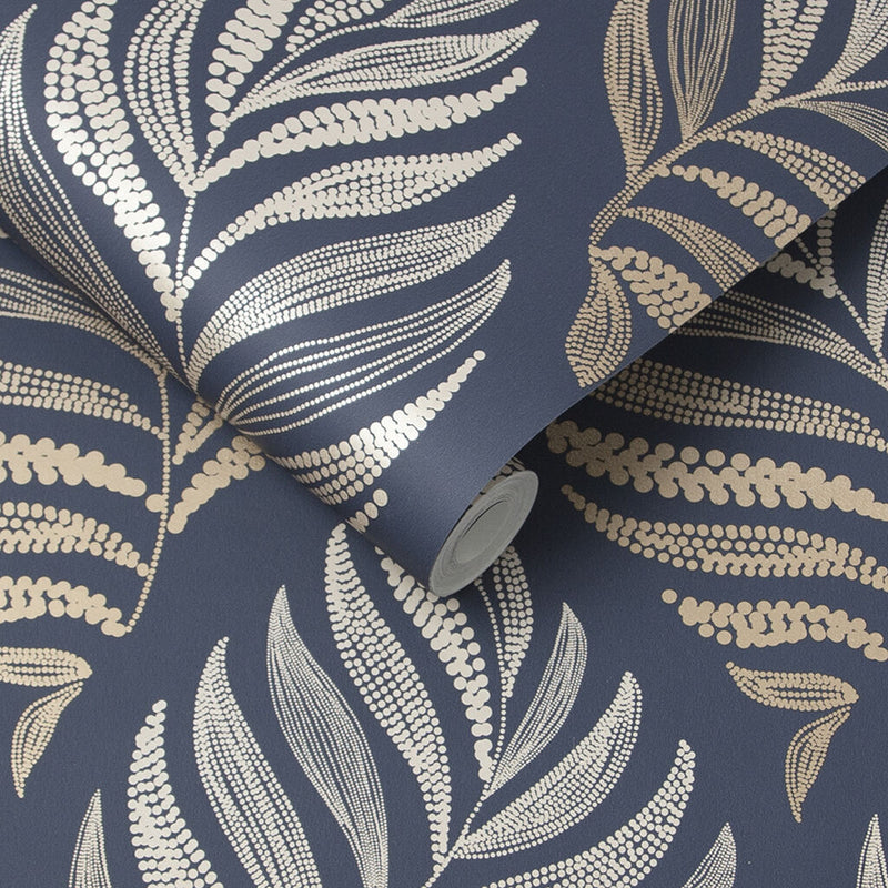 media image for Botanica Midnight Wallpaper from the Exclusives Collection by Graham & Brown 264