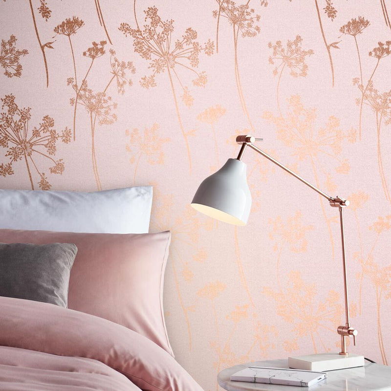 media image for Anthriscus Blush Wallpaper from the Exclusives Collection by Graham & Brown 257