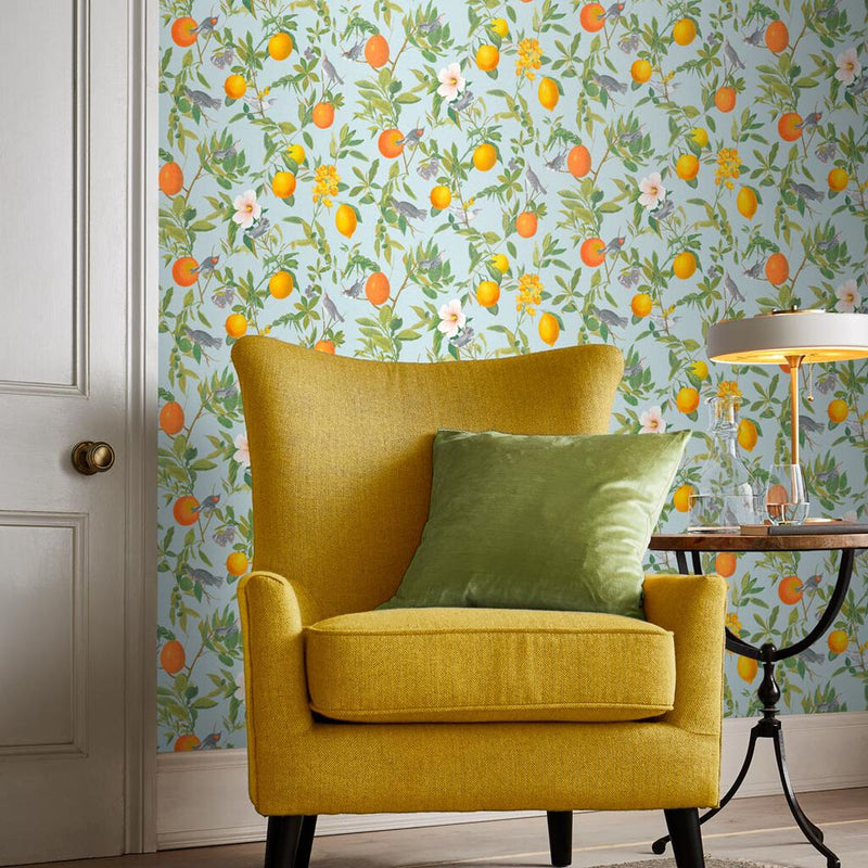 media image for Amalfi Cielo Wallpaper from the Exclusives Collection by Graham & Brown 275