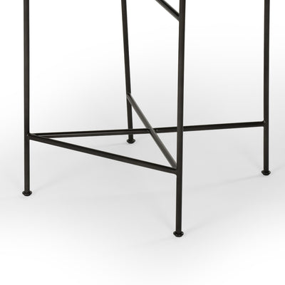 product image for wharton counter stool in distressed black by bd studio 6 74