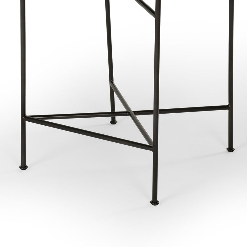 media image for wharton counter stool in distressed black by bd studio 6 239