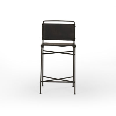 product image for wharton counter stool in distressed black by bd studio 2 43