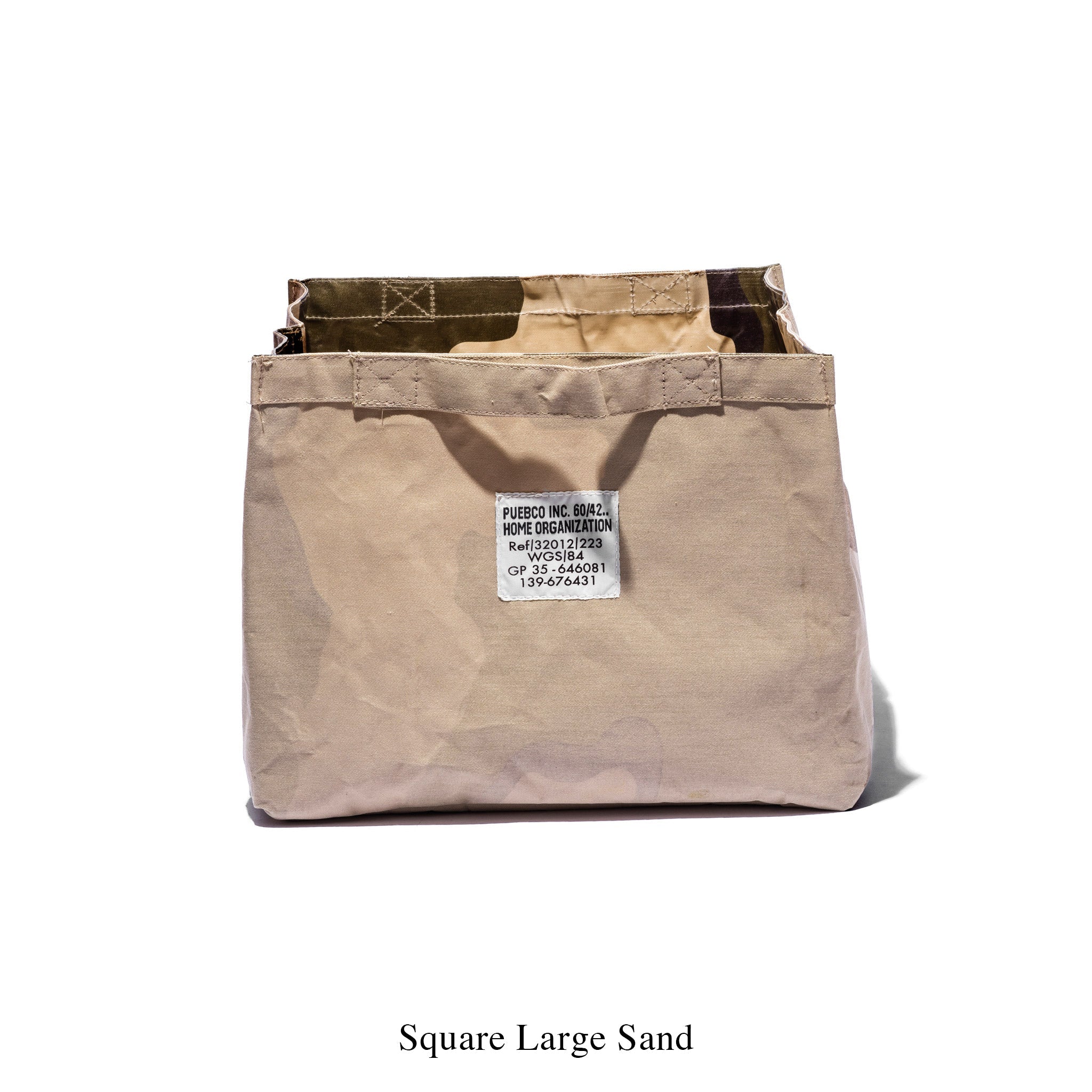 Shop L.Fabric Organizer Square/Large Sand | Burke Decor