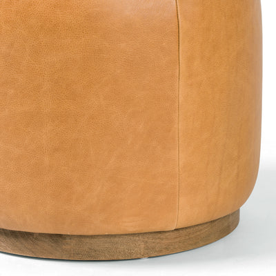 product image for sinclair round ottoman by bd studio 106074 014 6 60