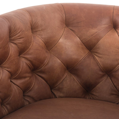 product image for Hanover Leather Swivel Chair 58