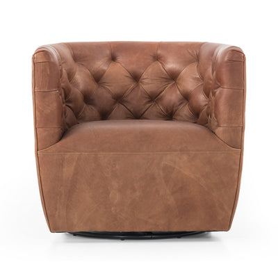 product image for Hanover Leather Swivel Chair 54