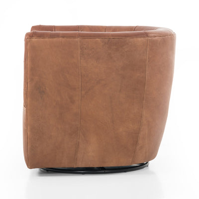 product image for Hanover Leather Swivel Chair 47