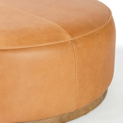 product image for sinclair large round ottoman by bd studio 106119 012 2 30