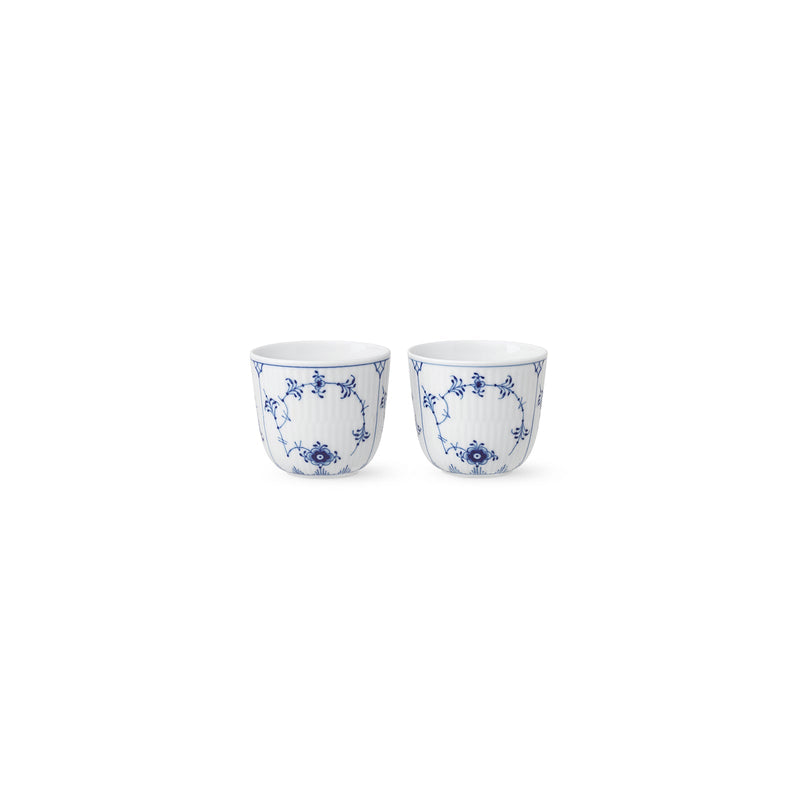 media image for blue fluted plain candle holders by new royal copenhagen 1062453 1 286