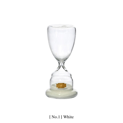 product image for trophy shaped sandglass white no 3 design by puebco 1 3