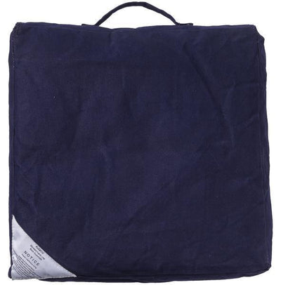 product image of block cushion navy blue design by puebco 1 559
