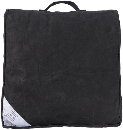 product image for block cushion black design by puebco 1 65