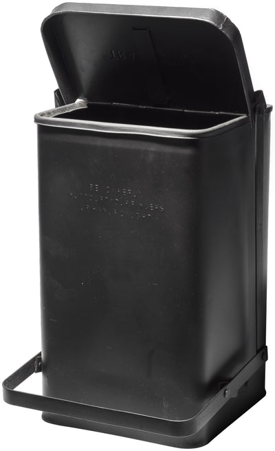 product image of step trash can black design by puebco 1 510