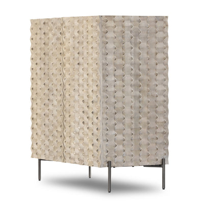 product image for Raffael Bar Cabinet Carvd Stonewash Grey By Bd Studio 106414 006 7 35