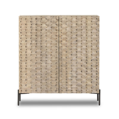 product image for Raffael Bar Cabinet Carvd Stonewash Grey By Bd Studio 106414 006 9 45