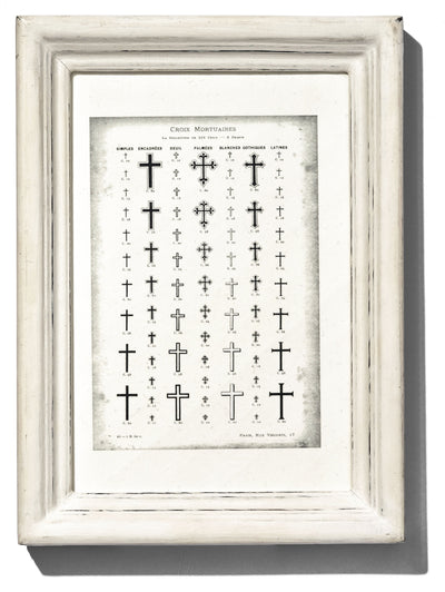 product image of wooden white frame narrow small design by puebco 1 520