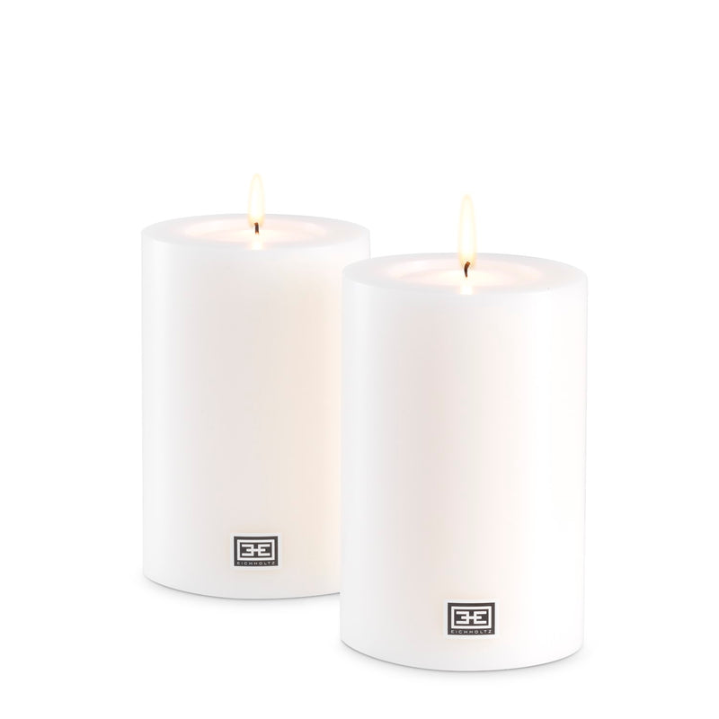 media image for Artificial Candle Set of 2 in Standard 3 237