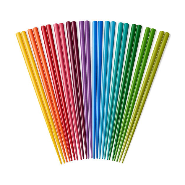 media image for Rainbow Chopsticks by MoMa 257