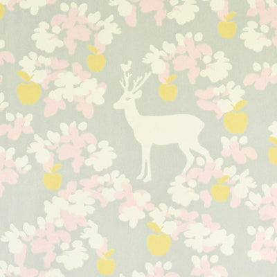 product image for Apple Garden Grey Wallpaper by Majvillan 57