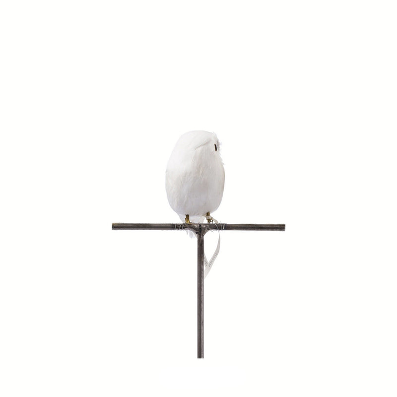 media image for artificial birds owl white design by puebco 3 256