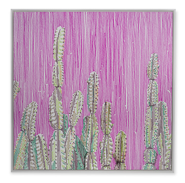 media image for Cactus In Stripes 1 By Grand Image Home 107290_C_26X26_M 2 248