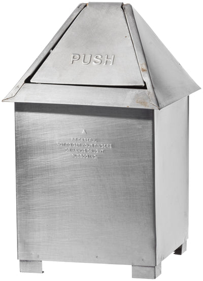 product image of table top dust bin natural design by puebco 1 555