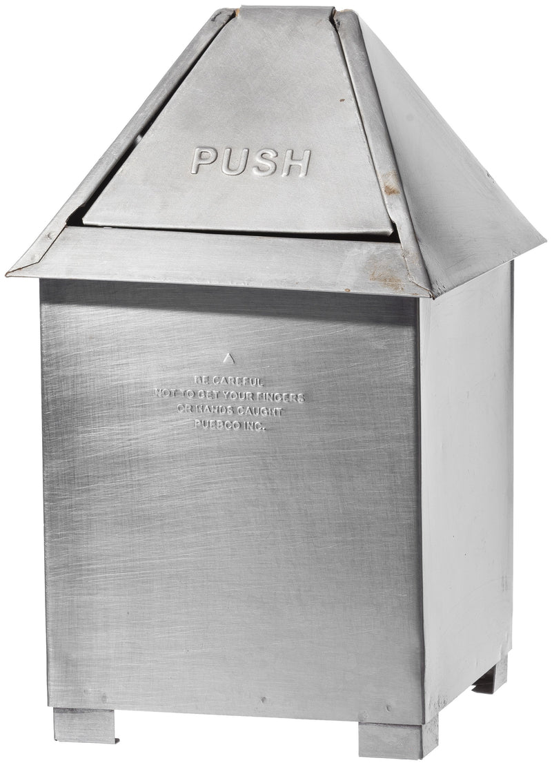 media image for table top dust bin natural design by puebco 1 264