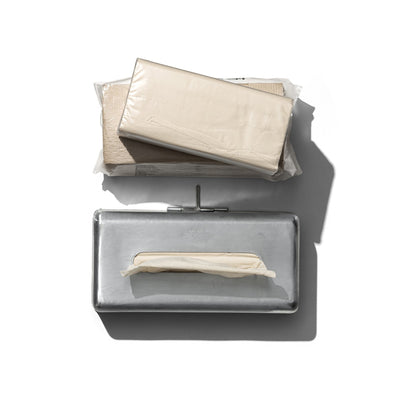 product image of tissue box natural design by puebco 1 565