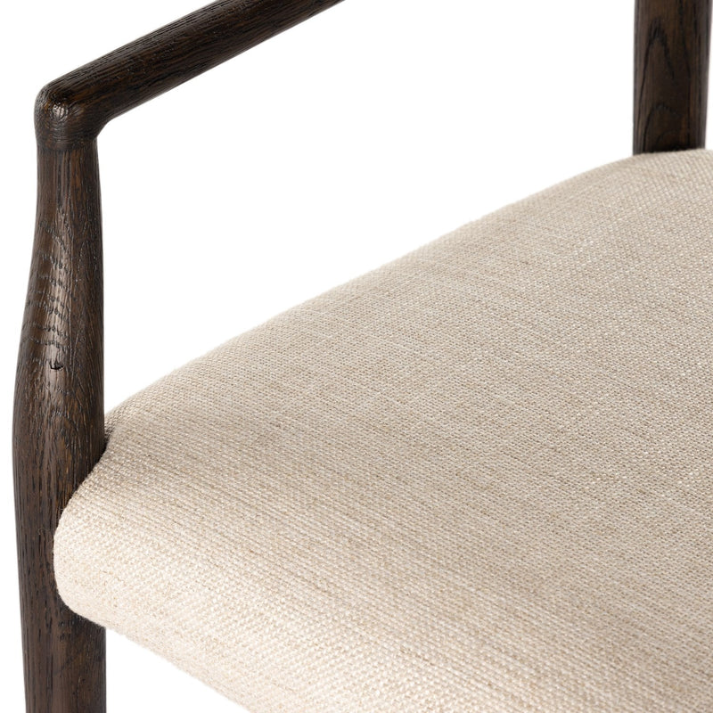 media image for glenmore dining arm chair by bd studio 107655 011 7 250