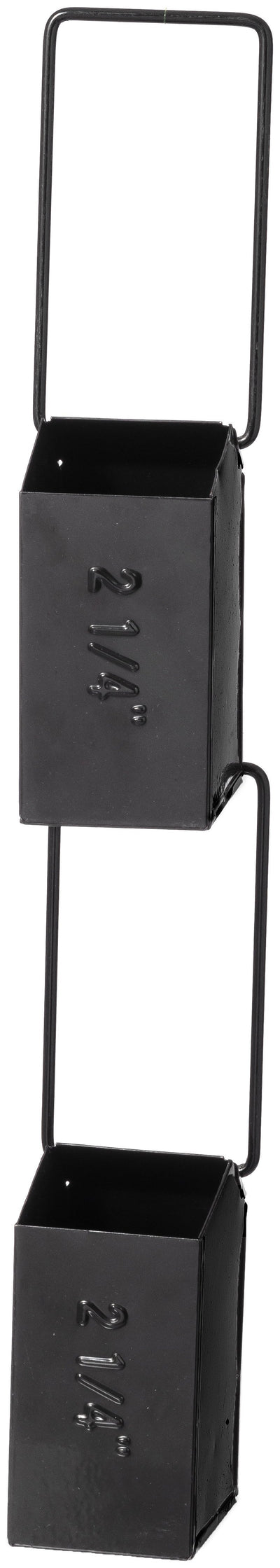 product image for hanging tool storage box narrow black design by puebco 8 53