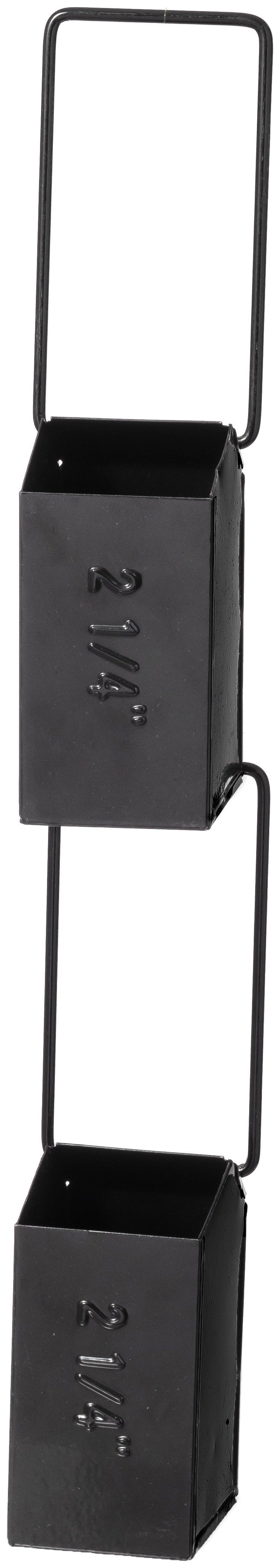 media image for hanging tool storage box narrow black design by puebco 8 288