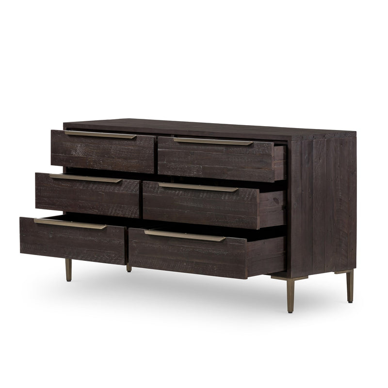 media image for wyeth 6 drawer dresser in dark carbon 5 253