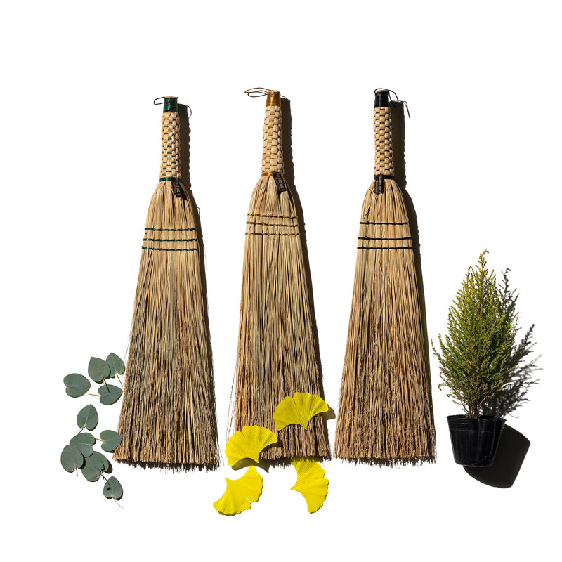media image for hand broom green design by puebco 2 292