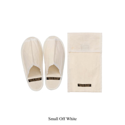 product image for waxed canvas portable slipper large off white design by puebco 3 49