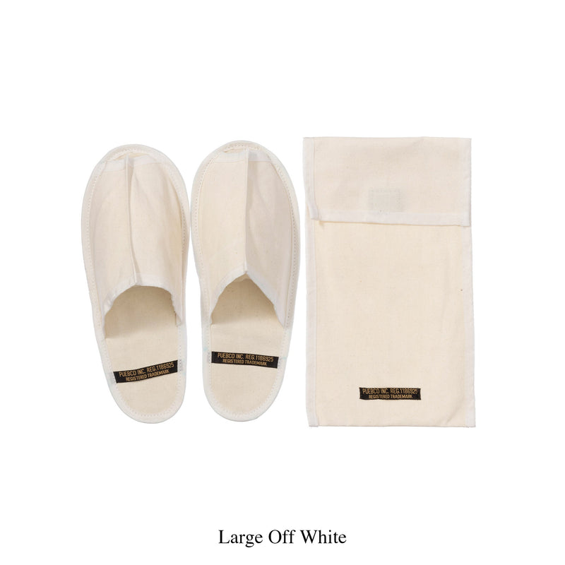 media image for waxed canvas portable slipper large off white design by puebco 4 292