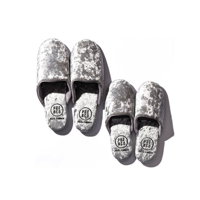 product image for velvet slipper large silver design by puebco 5 64