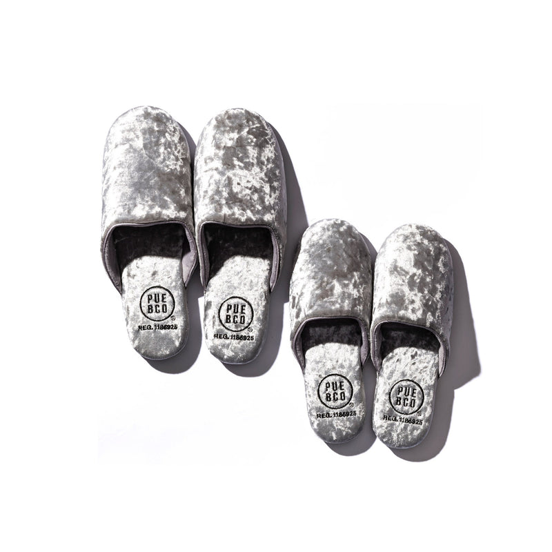 media image for velvet slipper large silver design by puebco 5 296