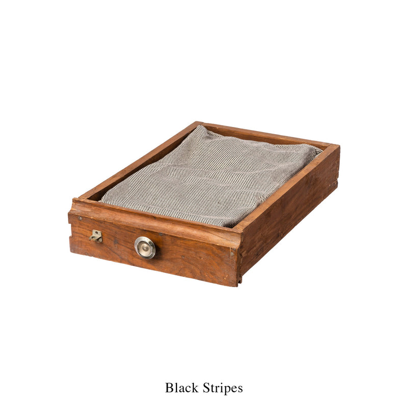 media image for vintage drawer pet bed navy blue design by puebco 2 281