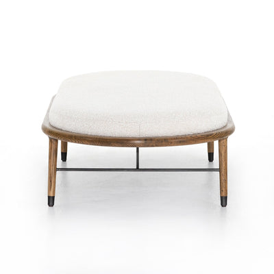 product image for petra oval ottoman by bd studio 3 4
