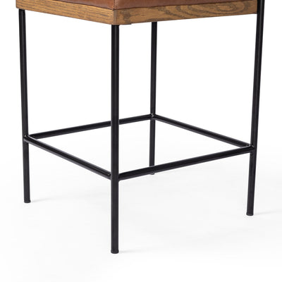 product image for benton leather stool by bd studio 109318 014 20 79