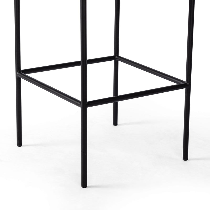 media image for benton leather stool by bd studio 109318 014 17 237