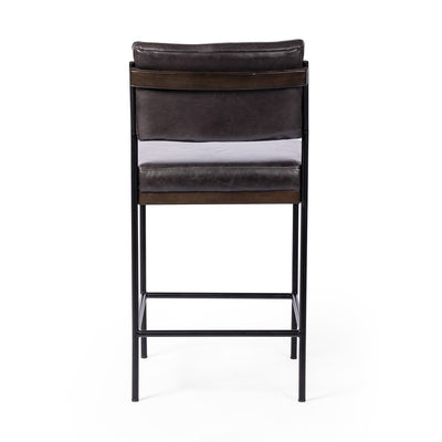 product image for benton leather stool by bd studio 109318 014 10 14
