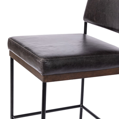 product image for benton leather stool by bd studio 109318 014 14 42
