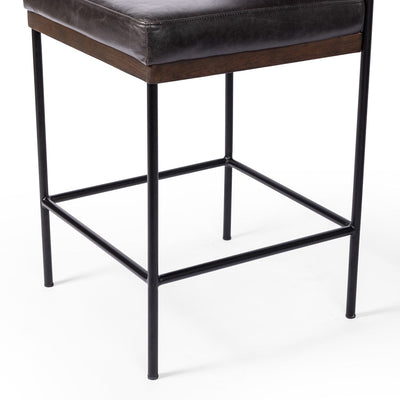 product image for benton leather stool by bd studio 109318 014 19 22