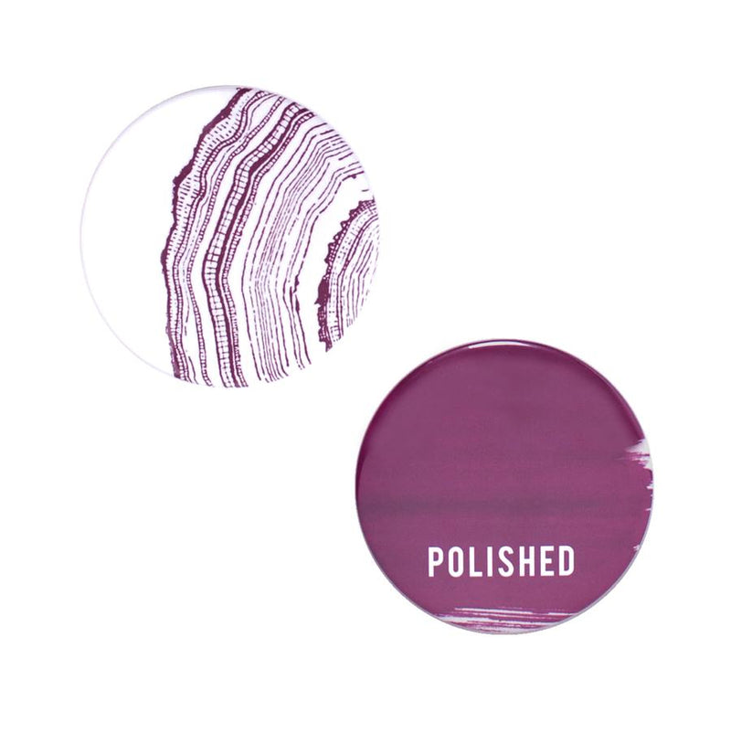 media image for polished button mirror set design by odeme 1 213