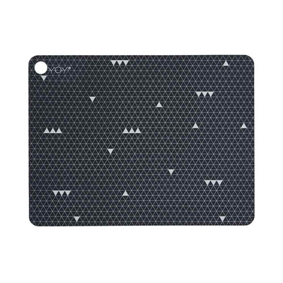 product image for placemat grey line 2 pcs design by oyoy 1 63