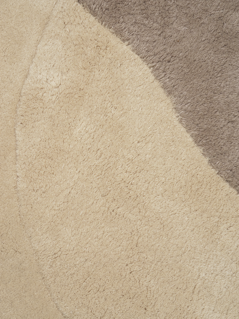 media image for View Tufted Rug in Beige by Ferm Living 217