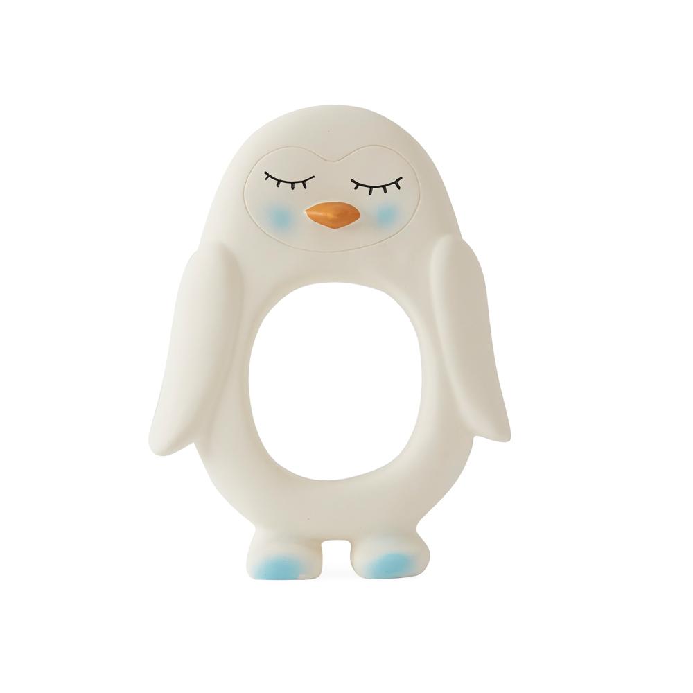 Shop Penguin Baby Teether in White Burke Decor