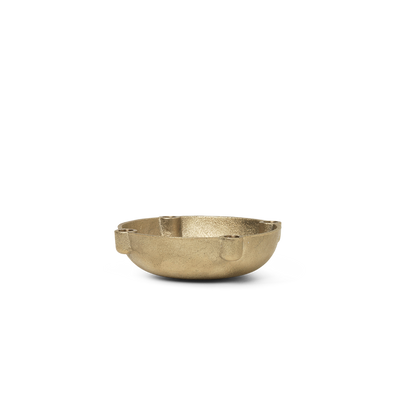 product image for Bowl Candle Holder in Casted Brass by Ferm Living by Ferm Living 33
